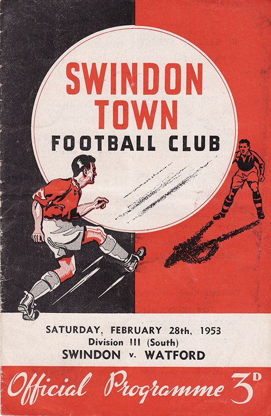 <b>Saturday, February 28, 1953</b><br />vs. Watford (Home)